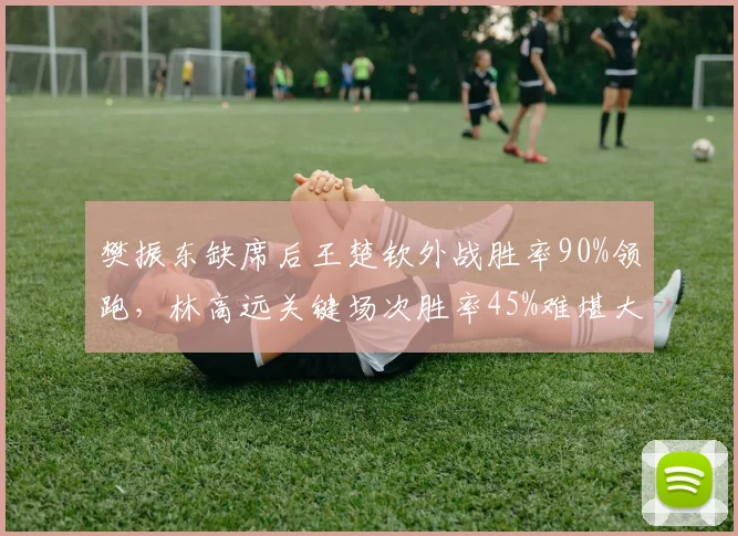 樊振东缺席后王楚钦外战胜率90%领跑，林高远关键场次胜率45%难堪大任